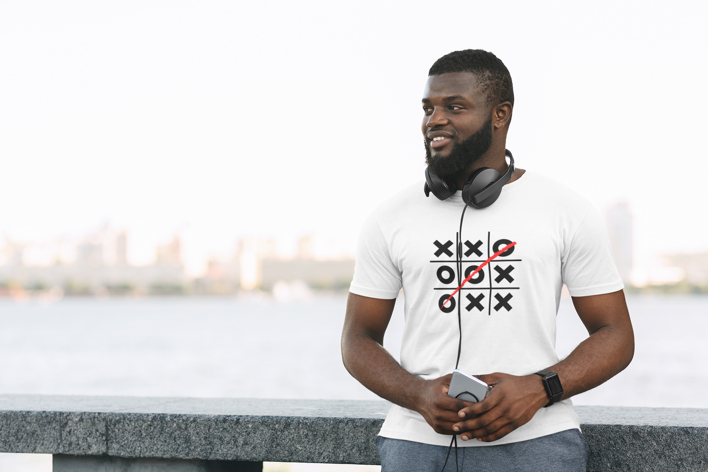 Tic Tac Toe 2 Custom Graphic Tee