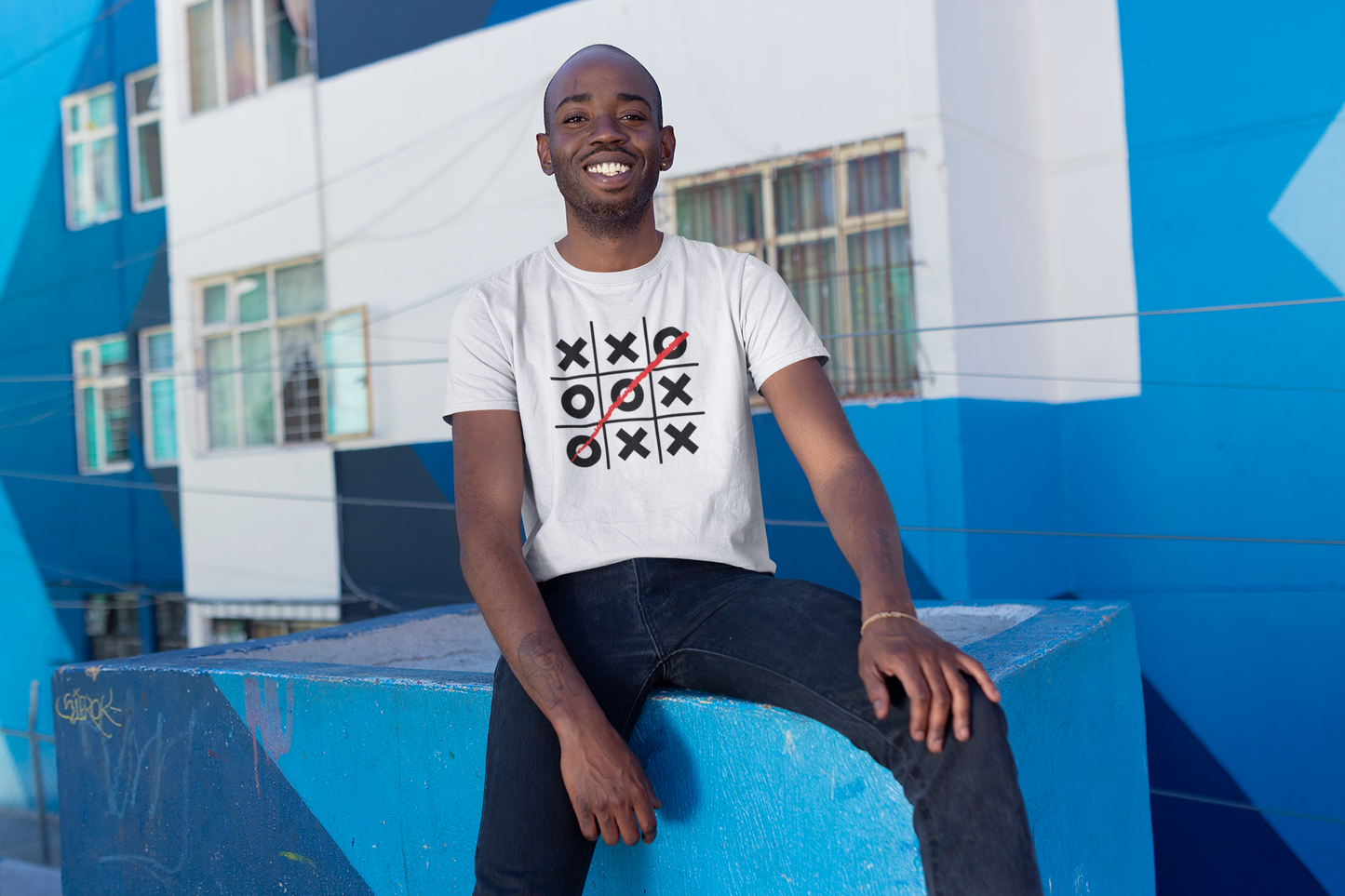 Tic Tac Toe 2 Custom Graphic Tee