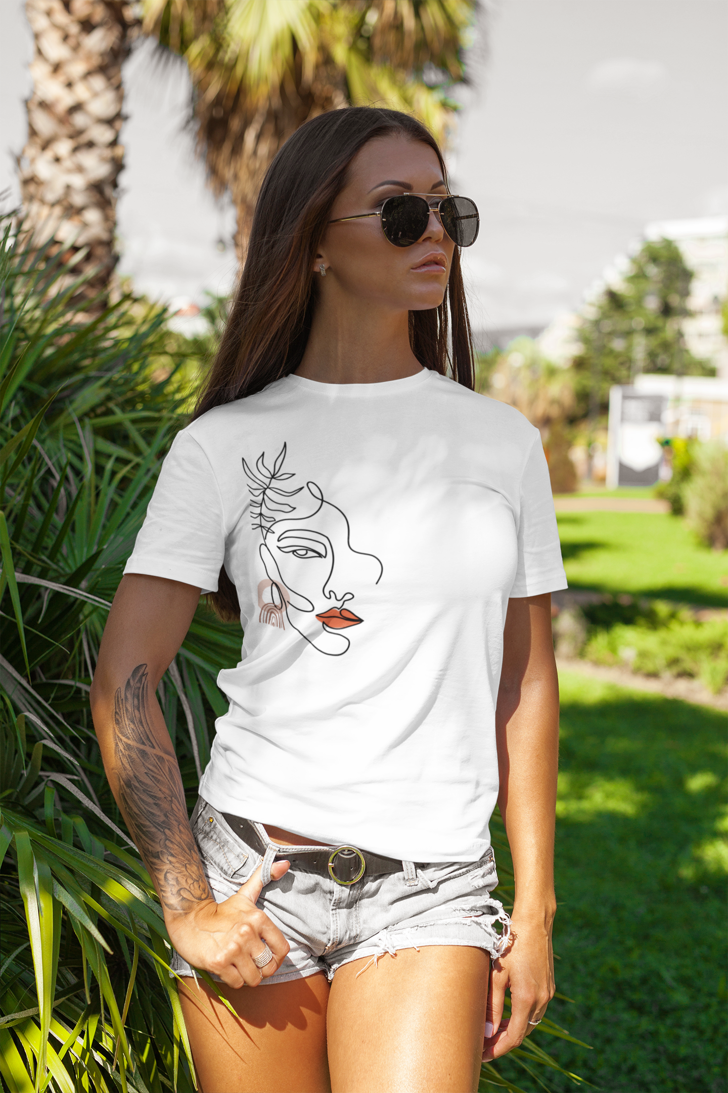 Trendy Art1 Custom Graphic Tee