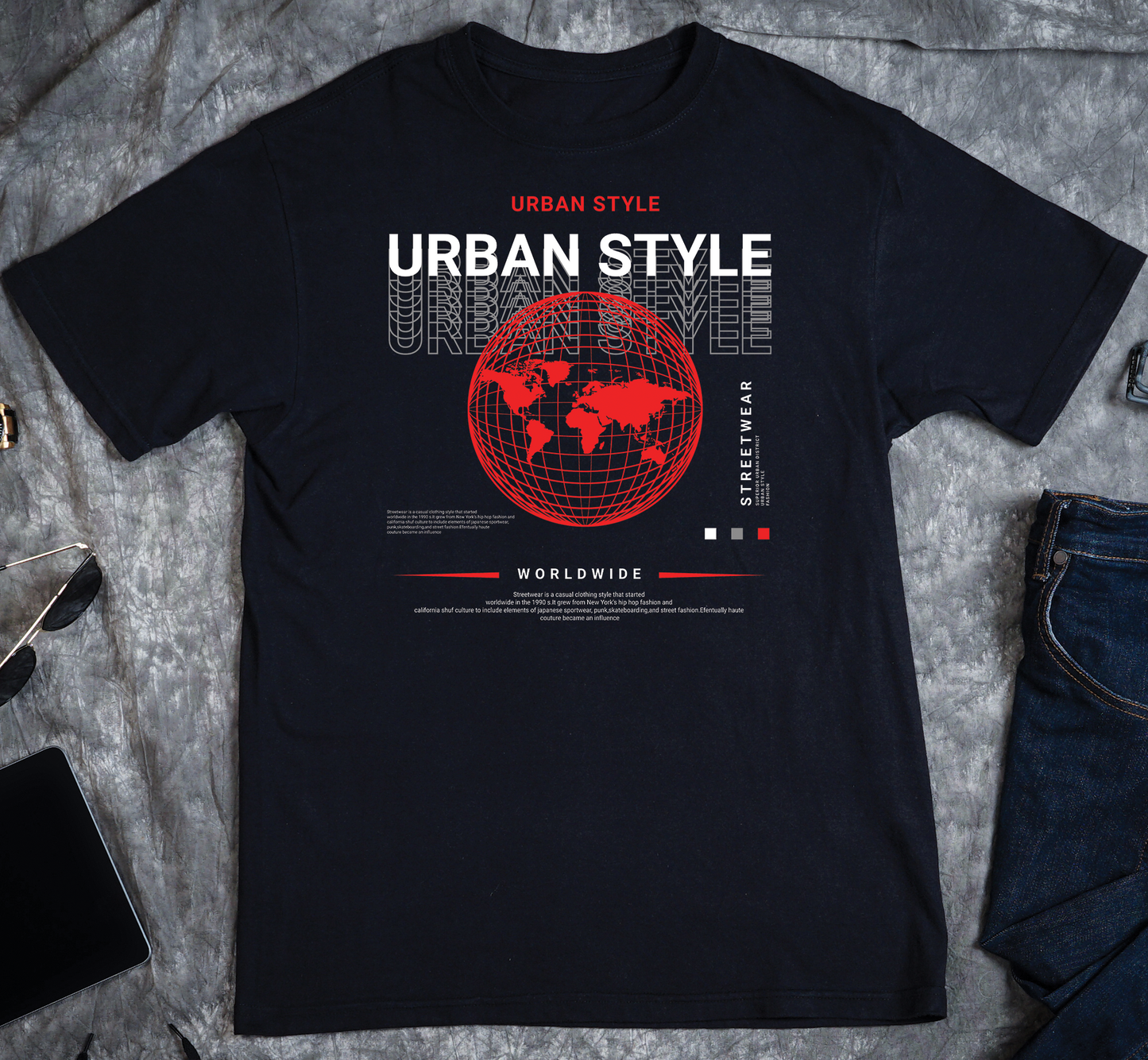 Urban Style Custom Graphic Tee