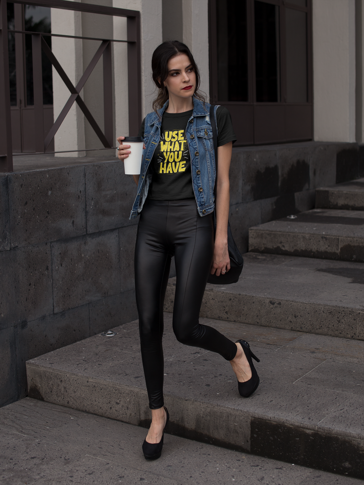 Use what you have Custom Graphic Tee