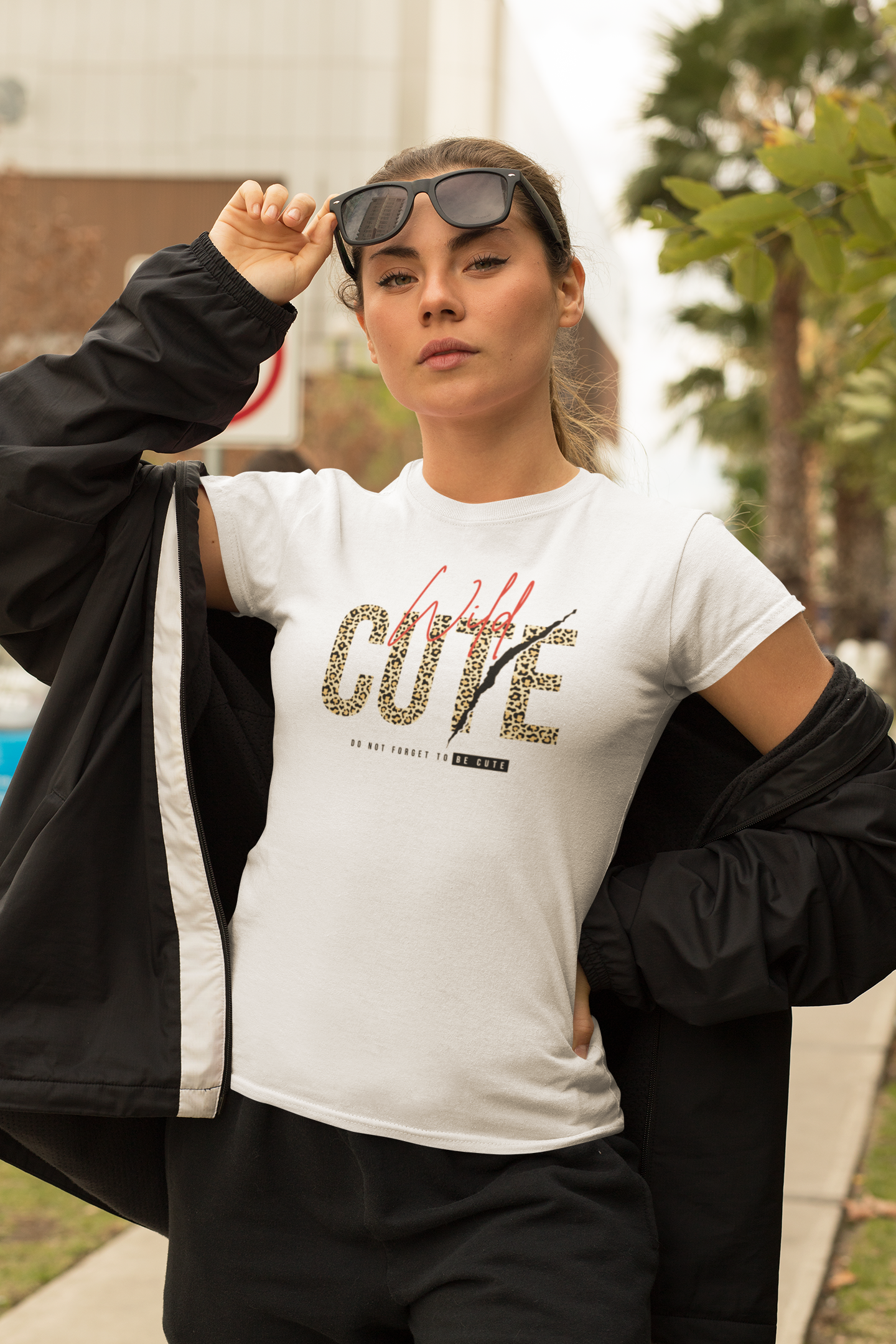 Wild Cute Custom Graphic Tee