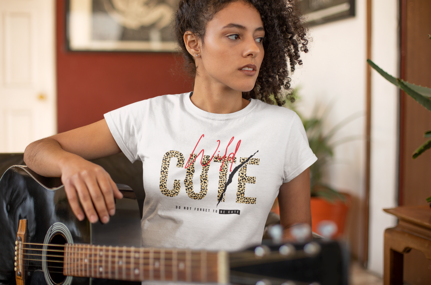 Wild Cute Custom Graphic Tee