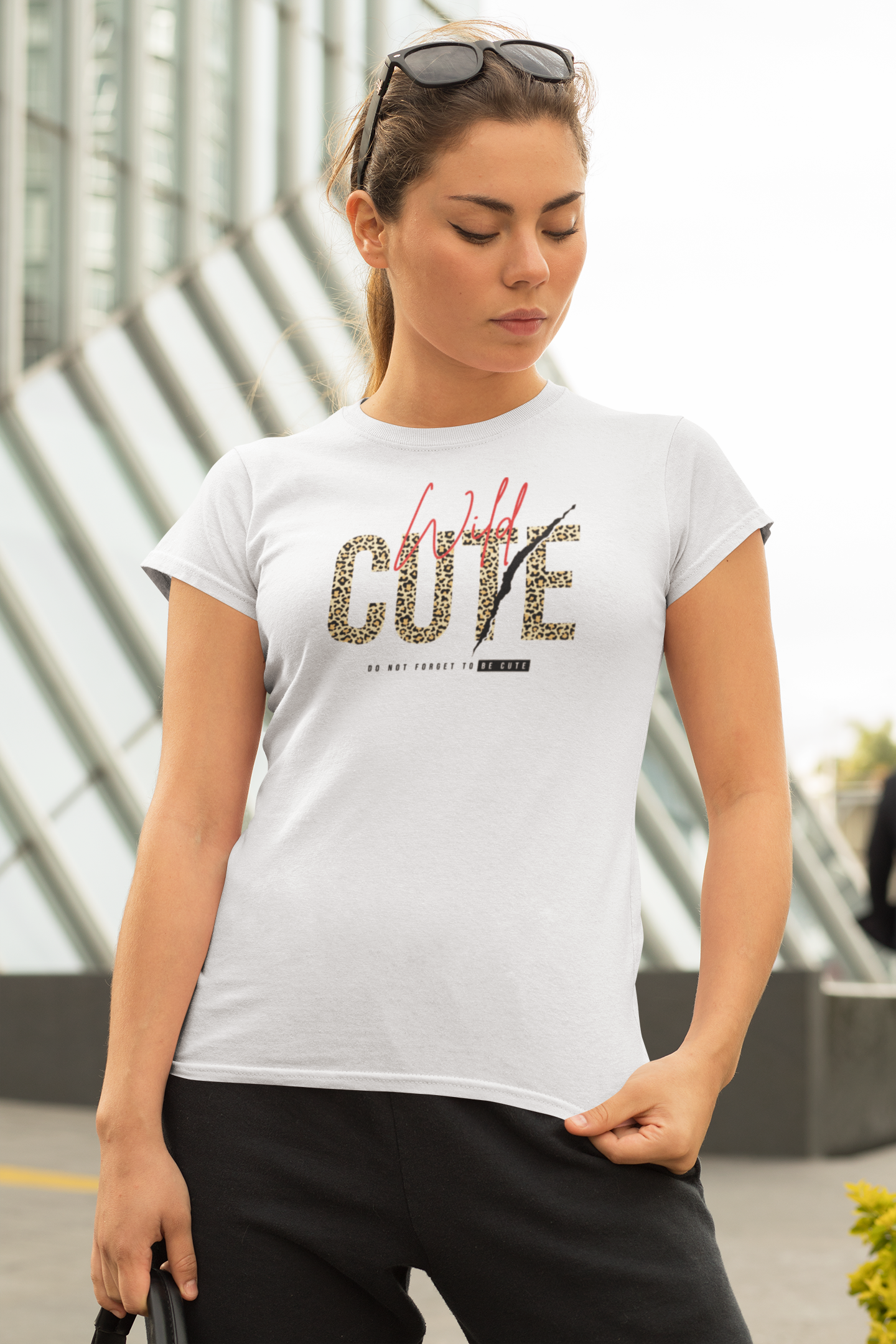 Wild Cute Custom Graphic Tee