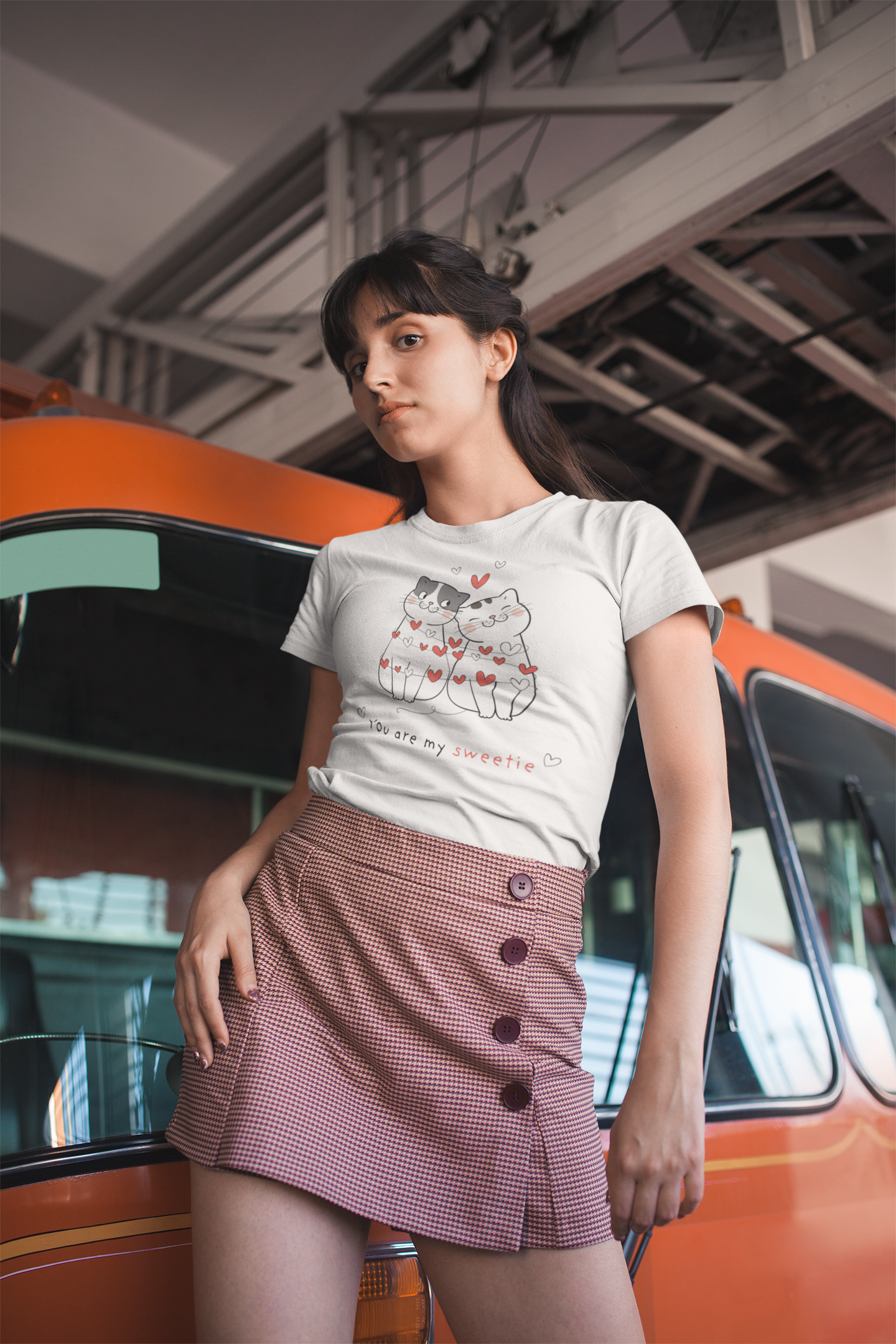 Cat - You are my Sweetie Custom Graphic Tee