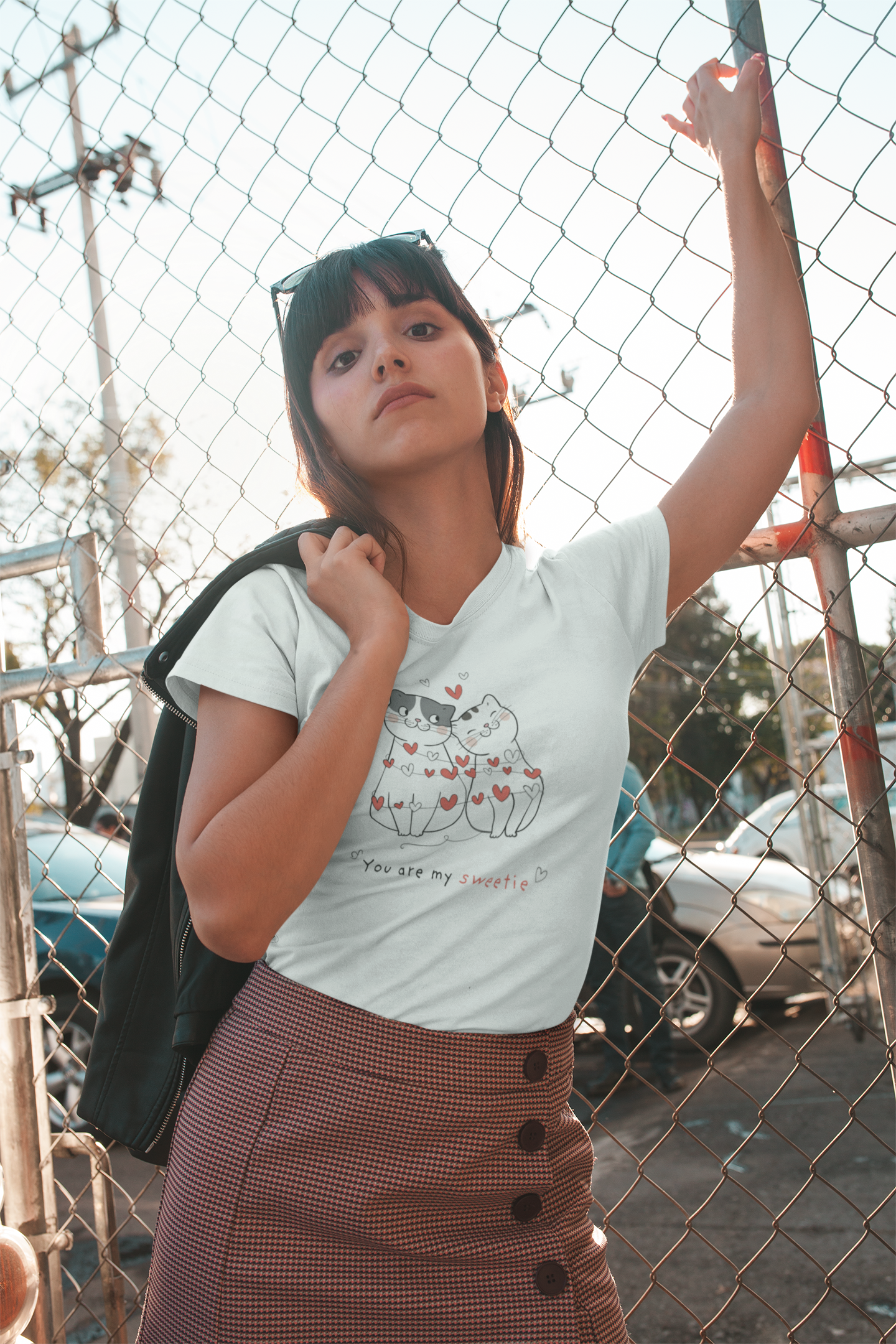 Cat - You are my Sweetie Custom Graphic Tee
