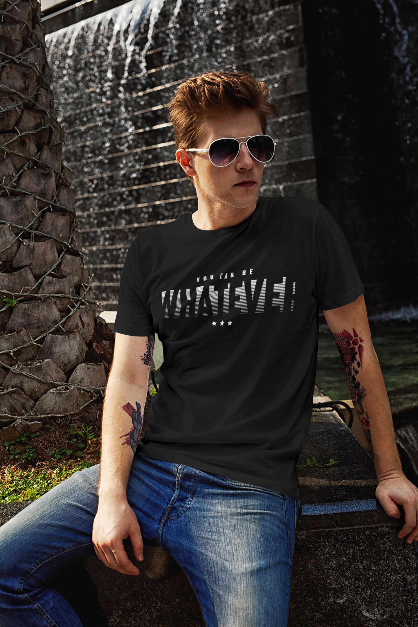 You Can Be Whatever Custom Graphic Tee