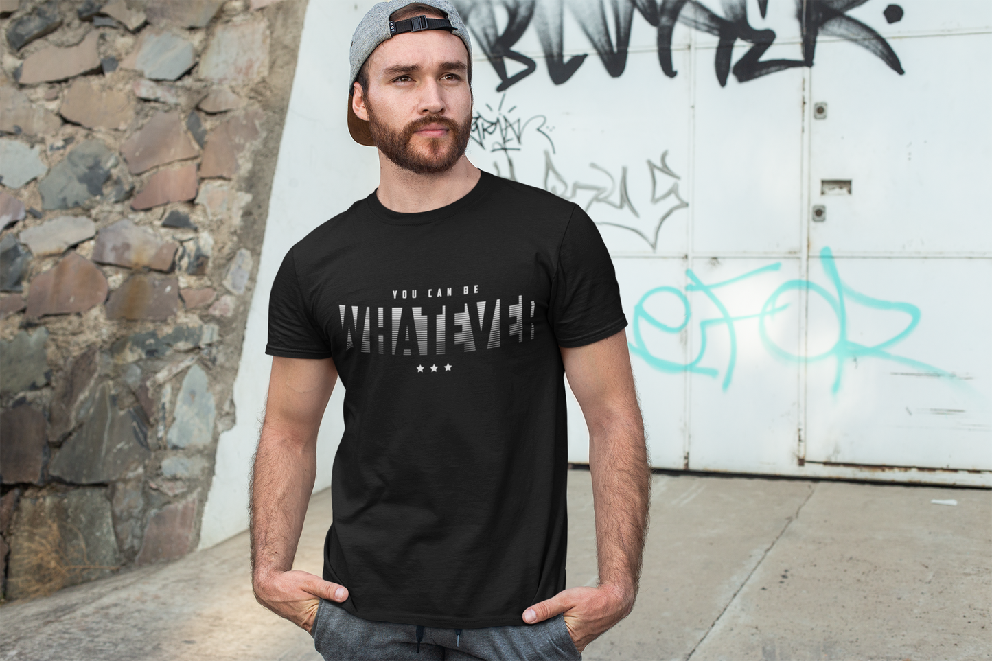 You Can Be Whatever Custom Graphic Tee