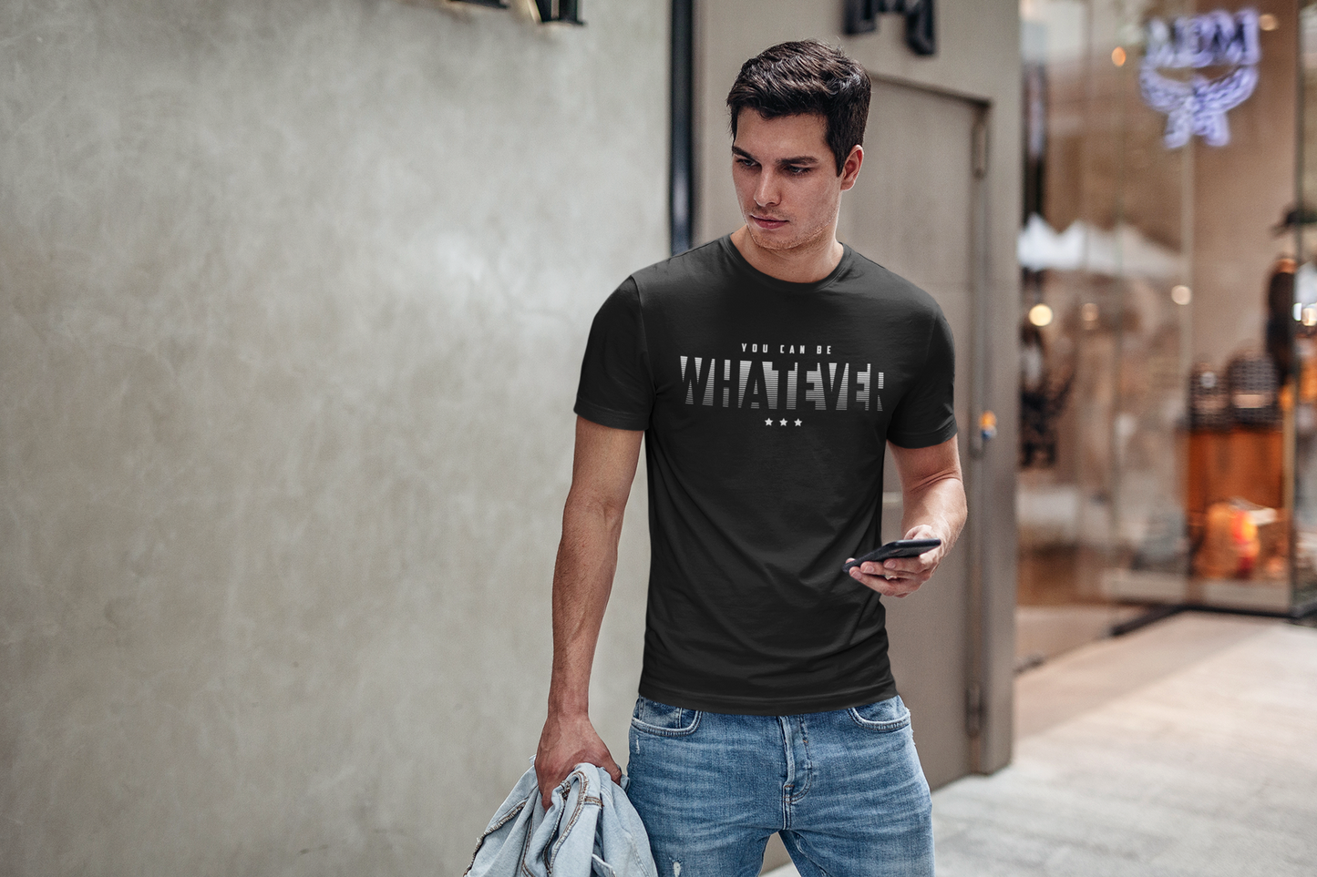 You Can Be Whatever Custom Graphic Tee