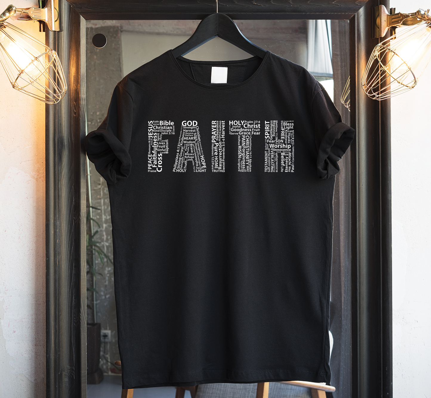 FAITH Custom Graphic Tee - Christian