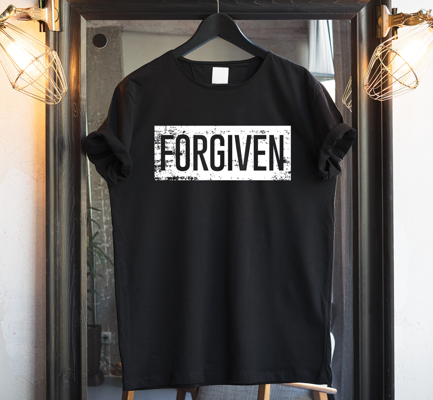 Forgiven Custom Graphic Tee - Christian