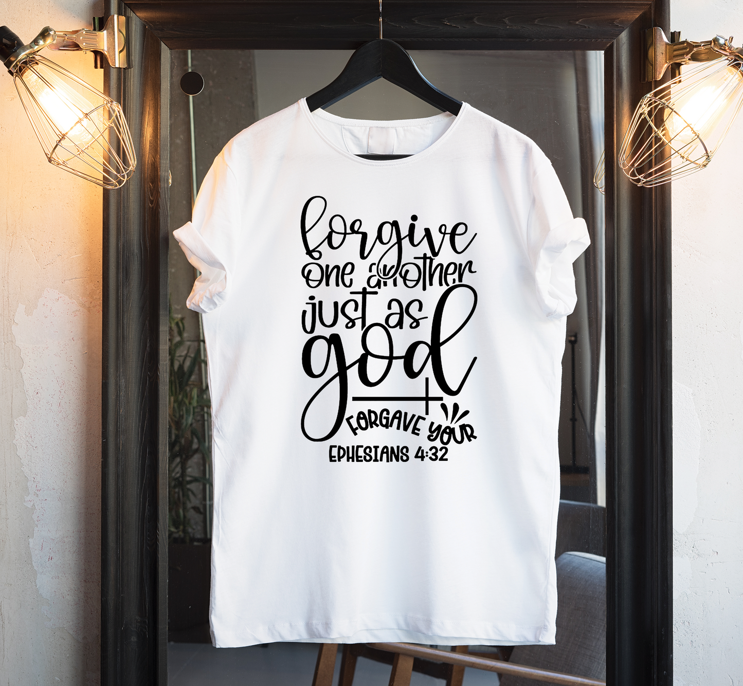 Forgive One Another Custom Graphic Tee - Christian