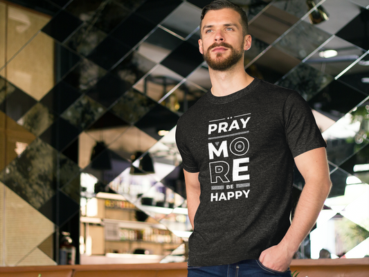 Pray More Custom Graphic Tee