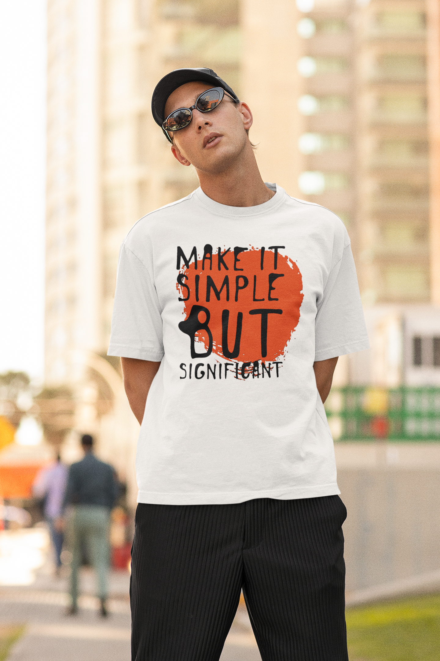 Make it simple but significant Custom Graphic Tee