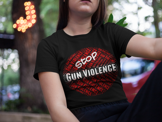 Stop the gun violence and protect our children 2 [Women] Custom Graphic Tee