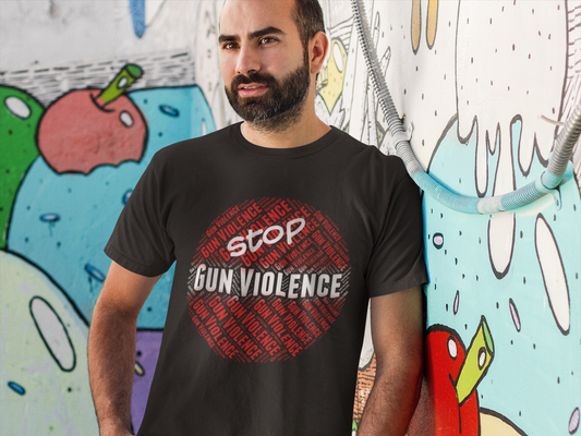 Stop the gun violence and protect our children 2 [Men] Custom Graphic Tee