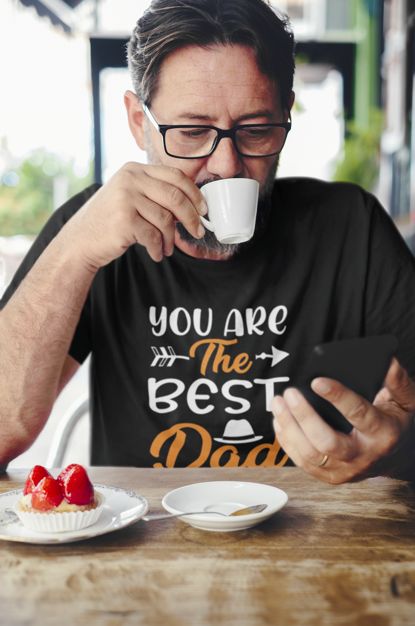 Father's Day - Best Dad Custom Graphic Tee