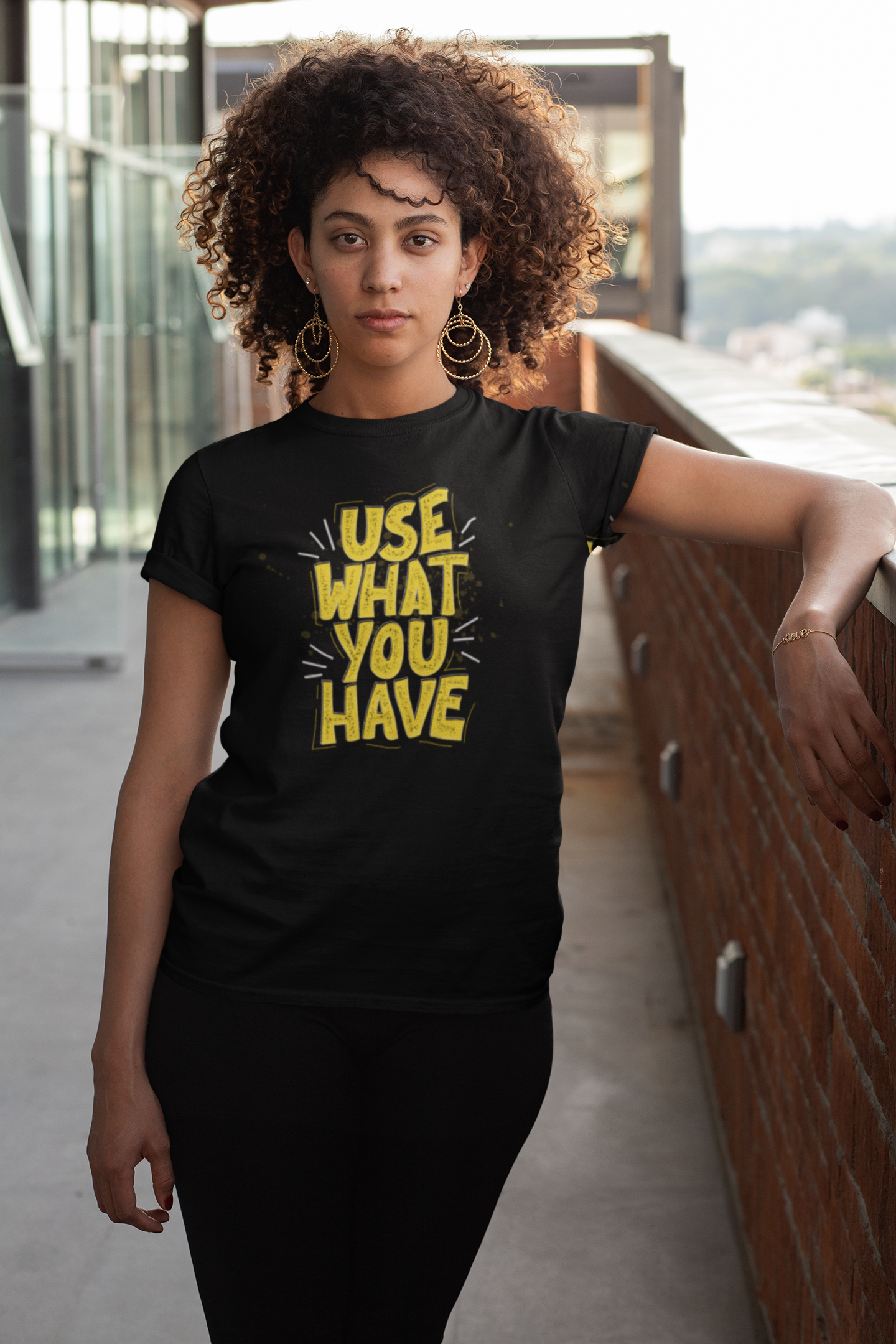 Use what you have Custom Graphic Tee