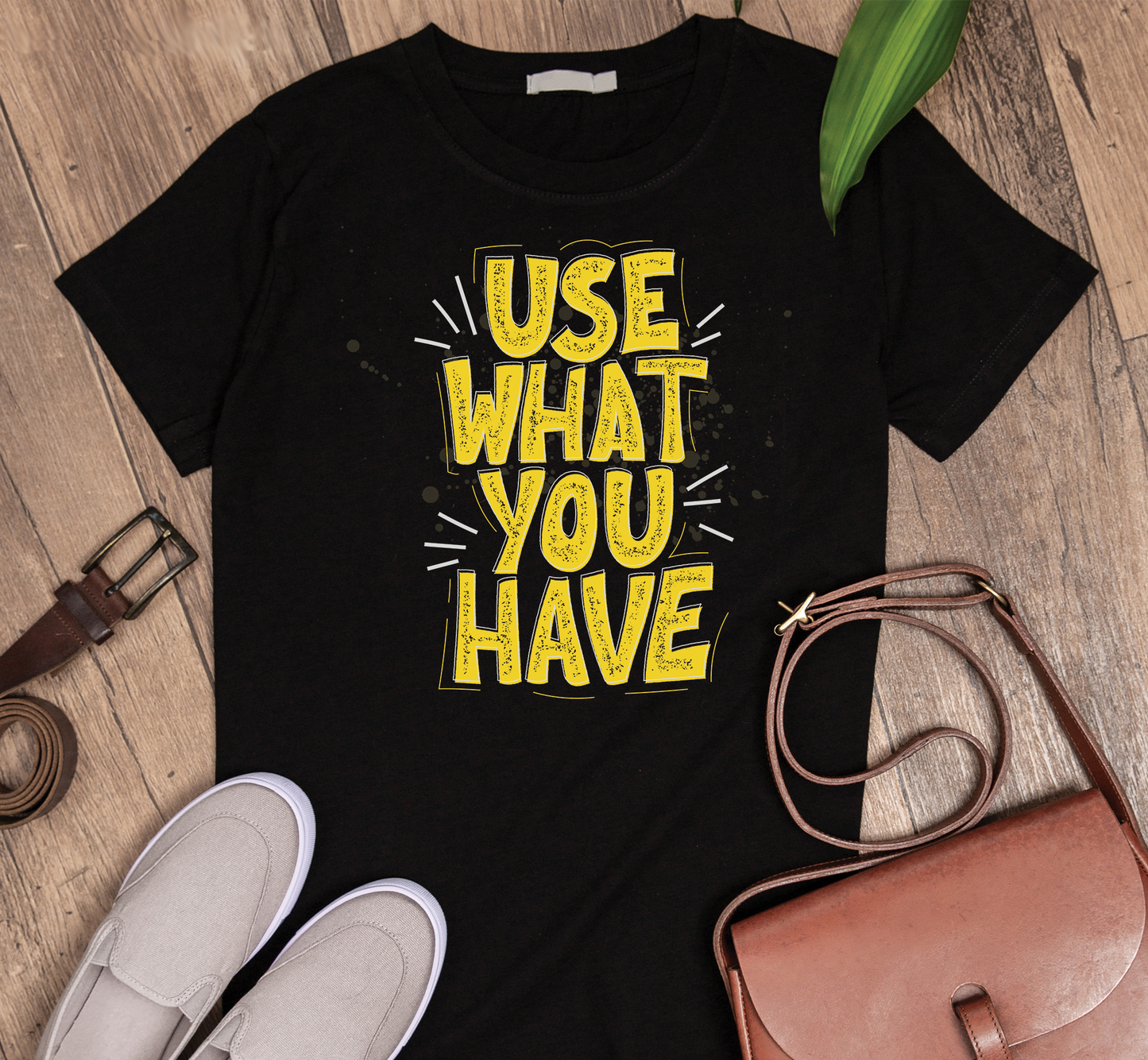 Use what you have Custom Graphic Tee