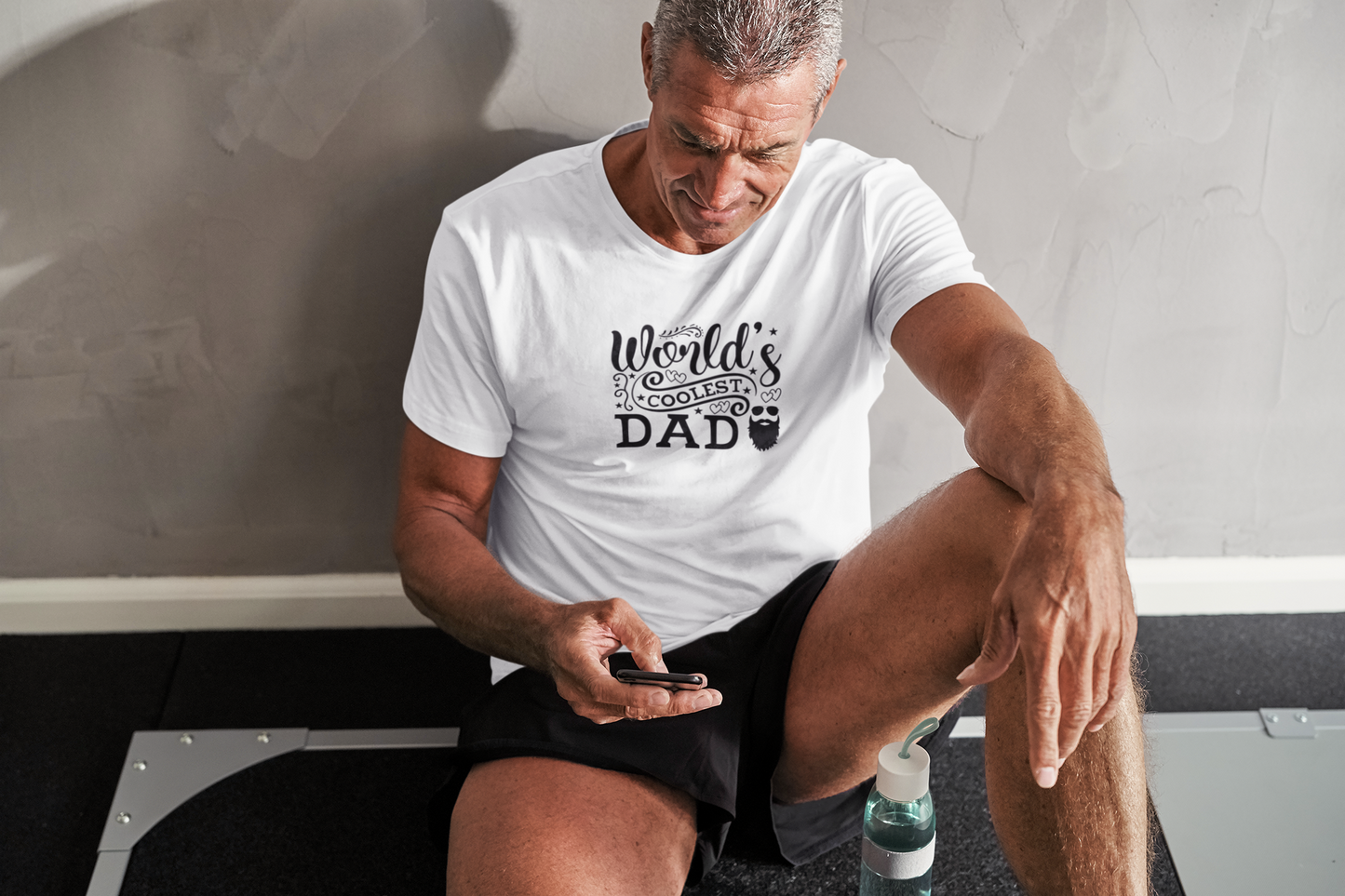 Father's Day - World Coolest Dad Custom Graphic Tee